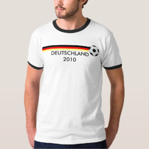 Camiseta Fútbol Alemania MUNDIAL 2010 bandera