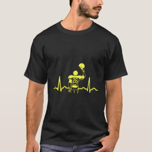 Camiseta Fútbol Amarillo Número 26 Con Casco