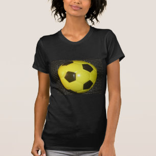 Camiseta Fútbol amarillo y negro.