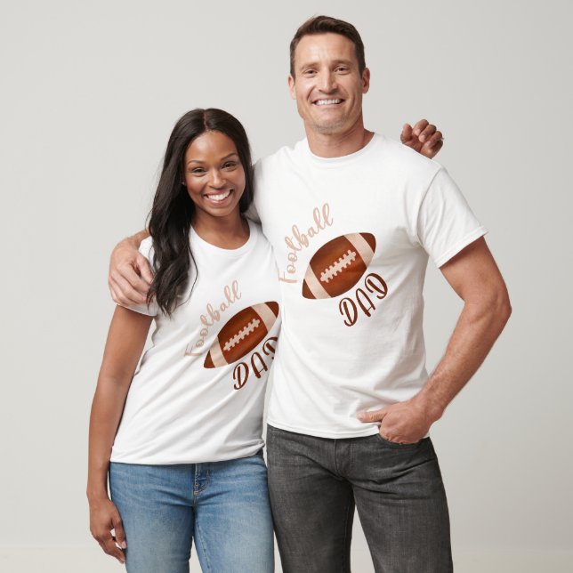 Camiseta Fútbol Americano Acuarela  (Unisexo)