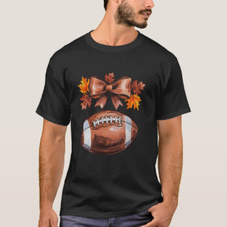 Camiseta Fútbol americano Coquette Bow