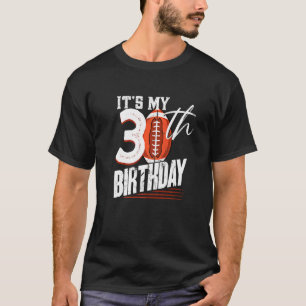 Camiseta Fútbol americano de 30 años de antigüedad con 30 a