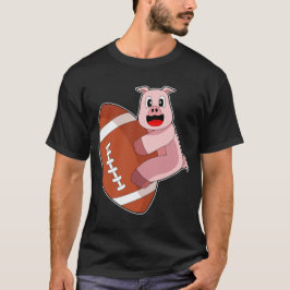 Camiseta Fútbol americano de cerdo