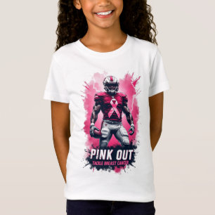 Camiseta Fútbol Americano de Concientización sobre el Cánce