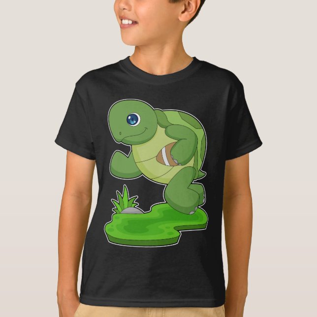 Camiseta Fútbol Americano Deportes Tortuga (Anverso)