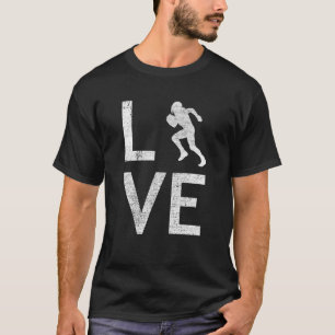 Camiseta Fútbol americano divertido amor americano