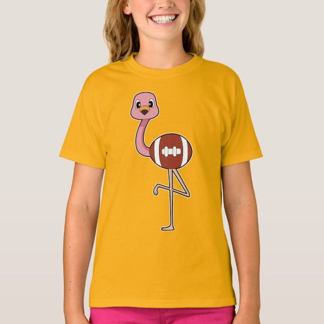 Camiseta Fútbol americano Flamingo (Anverso)