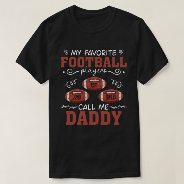 Camiseta Fútbol americano personalizado de RD  (Diseño del anverso)