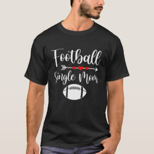 Camiseta Fútbol americano retro deporte de madre soltera