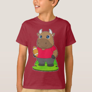 Camiseta Fútbol americano toro