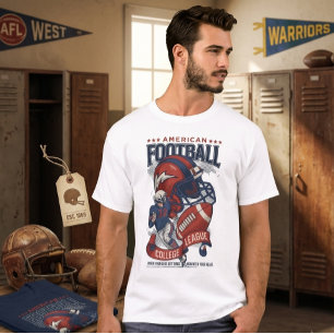 Camiseta Fútbol Americano Universitario