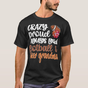 Camiseta Fútbol animador animar a la abuela animadora