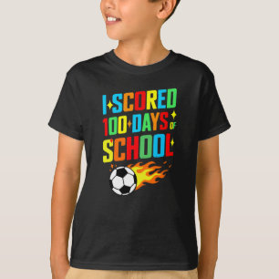 Camiseta Fútbol Anoté 100 Días De Escuela 