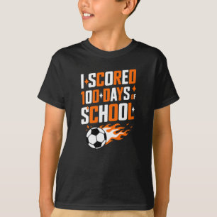 Camiseta Fútbol Anoté 100 Días De Escuela 