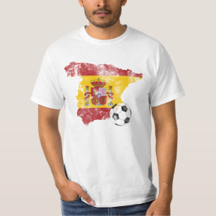 Camiseta Fútbol apenado de España
