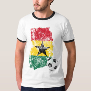 Camiseta Fútbol apenado de Ghana