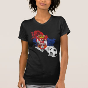Camiseta Fútbol apenado de Serbia