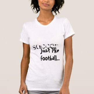 Camiseta FÚTBOL, apenas como fútbol.