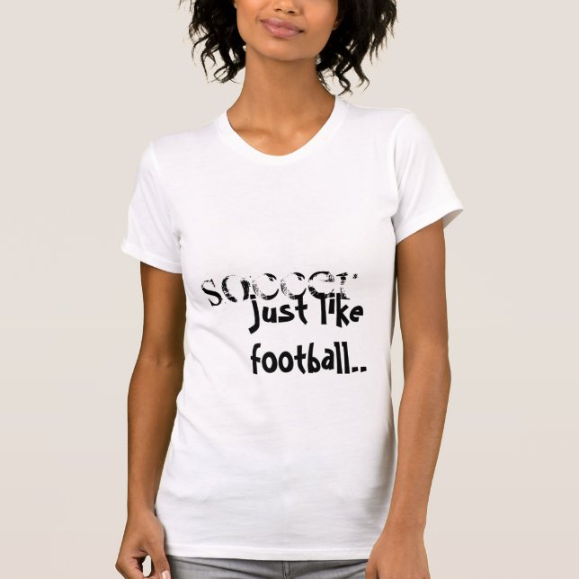 Camiseta FÚTBOL, apenas como fútbol. (Anverso)