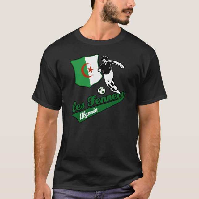 Camiseta Fútbol argelino (Anverso)