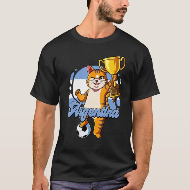 Camiseta Fútbol Argentina 1 (Anverso)