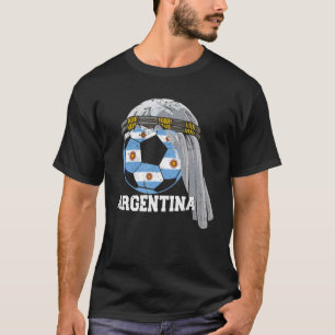 Camiseta Fútbol ARGENTINA 2022 Bandera Pelota árabe Keffiye