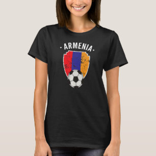 Camiseta Fútbol Armenia Bandera Fútbol Orgullo Armenio