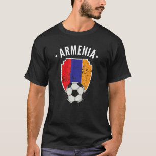 Camiseta Fútbol Armenia Bandera Fútbol Orgullo Armenio