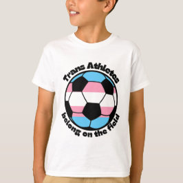 Camiseta Fútbol atletas trans