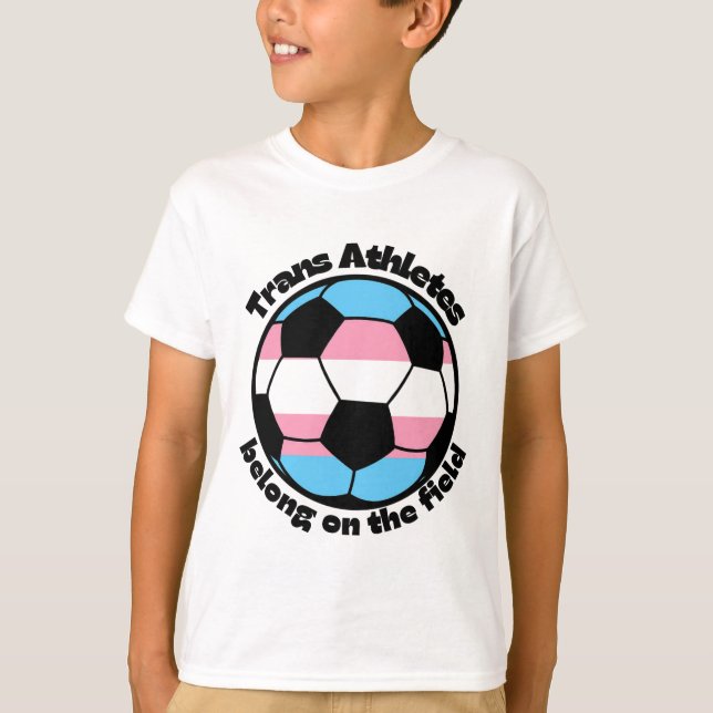 Camiseta Fútbol atletas trans (Anverso)