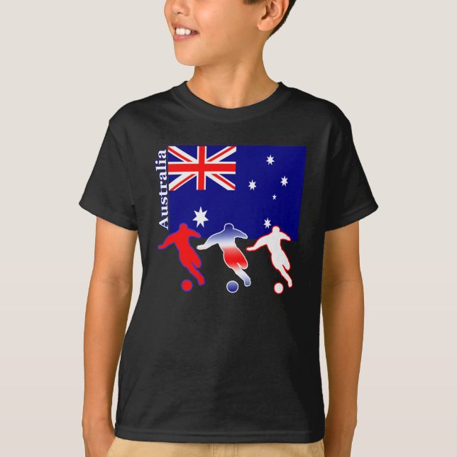 Camiseta Fútbol Australia (Anverso)