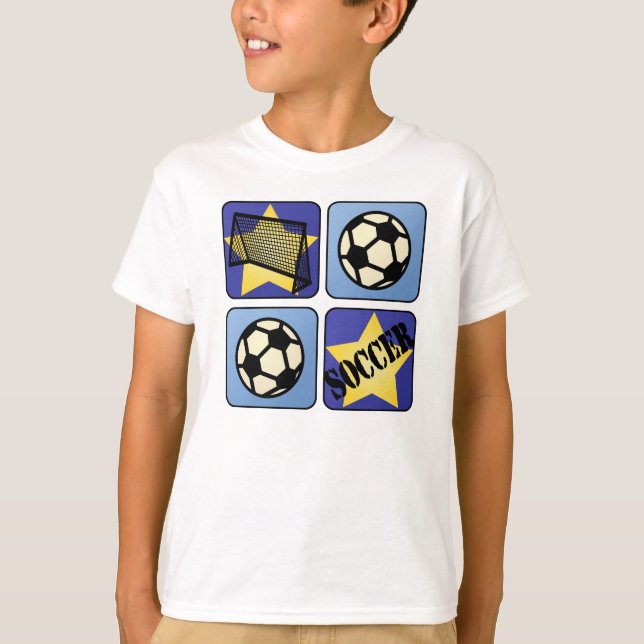 Camiseta Fútbol azul (Anverso)