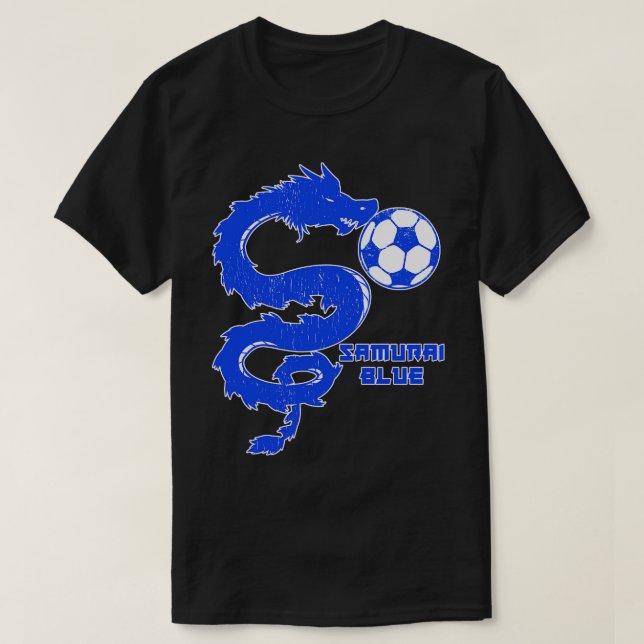 Camiseta Fútbol AZUL SAMURAI (Diseño del anverso)
