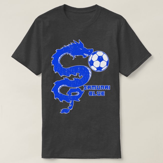Camiseta Fútbol AZUL SAMURAI (Diseño del anverso)