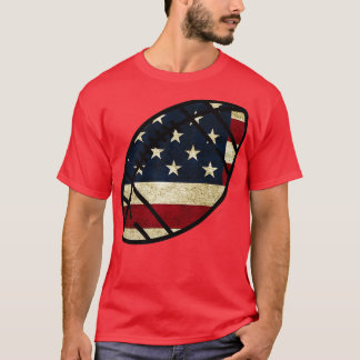 Camiseta Fútbol Bandera Americana