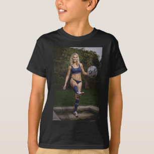 Camiseta Fútbol Bandera Americana Rojo Blanco Azul 4 De Jul
