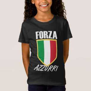 Camiseta Fútbol Bandera de Forza Azzurri