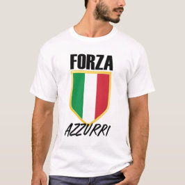 Camiseta Fútbol Bandera de Forza Azzurri