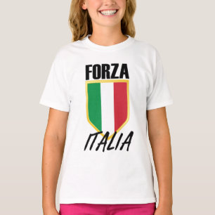 Camiseta Fútbol Bandera de Forza Italia