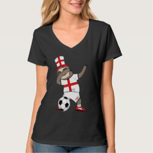 Camiseta Fútbol Bandera Inglesa Dabbing Sloth England
