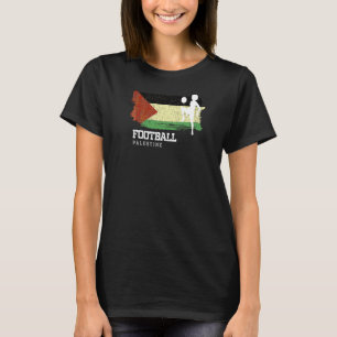 Camiseta Fútbol Bandera Palestina Fútbol Equipo femenino