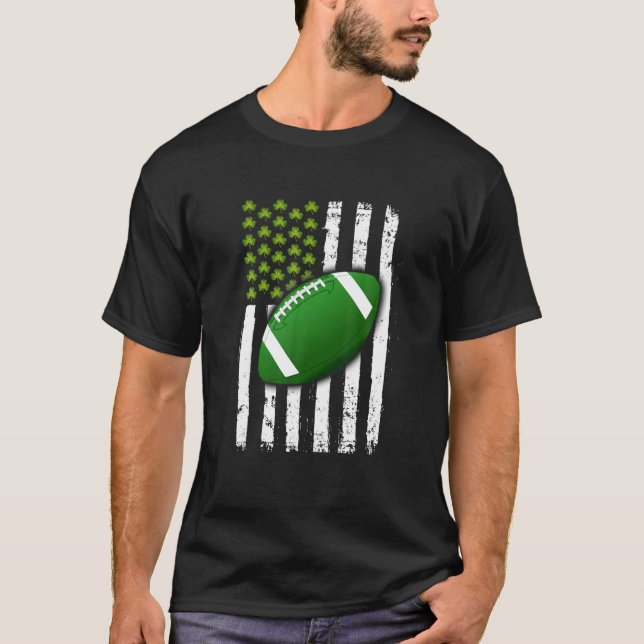 Camiseta Fútbol Bandera Shamrock Sports St. Patrick's Day G (Anverso)