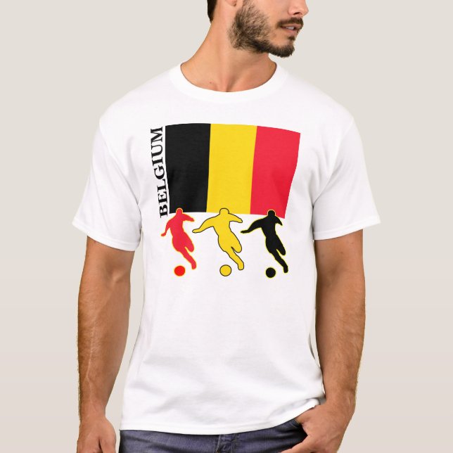 Camiseta Fútbol Bélgica (Anverso)