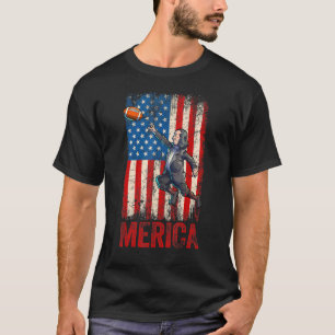 Camiseta Fútbol Benjamin Franklin 4 De Julio Estadounidense