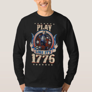 Camiseta Fútbol Benjamin Franklin 4 De Julio Hombres Ame