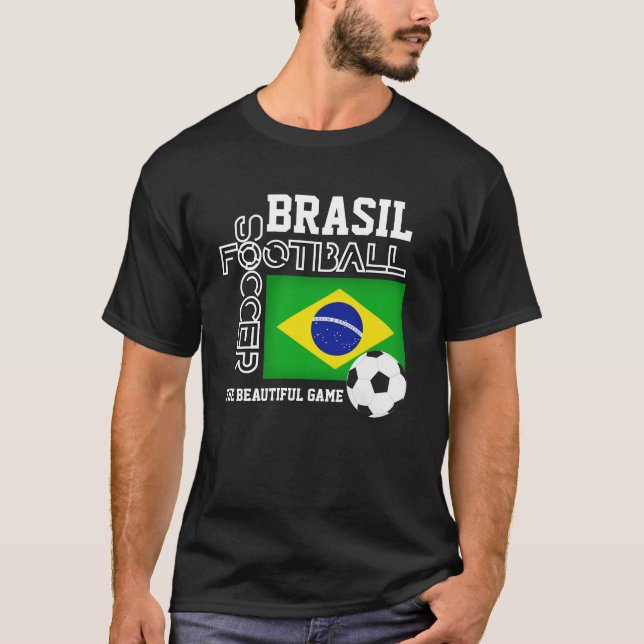 Camiseta Fútbol BRASIL (Anverso)
