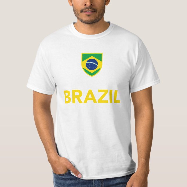 Camiseta Fútbol Brasil (Anverso)