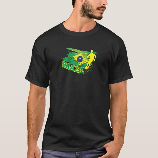 Camiseta Fútbol Brasil Selección brasileña Pla (Anverso)