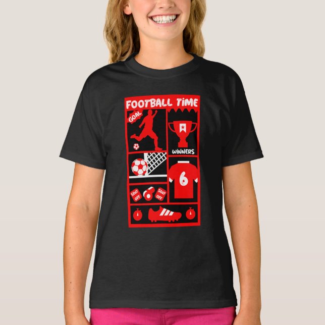 Camiseta Fútbol británico (Anverso)