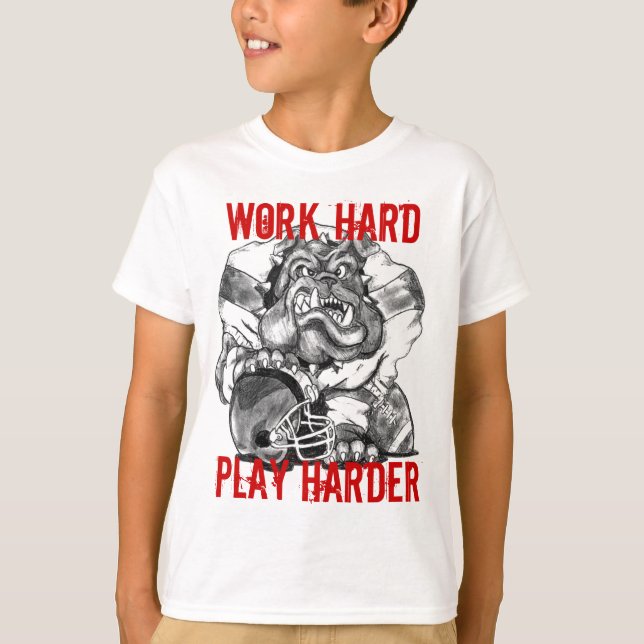 Camiseta Fútbol bulldog (Anverso)